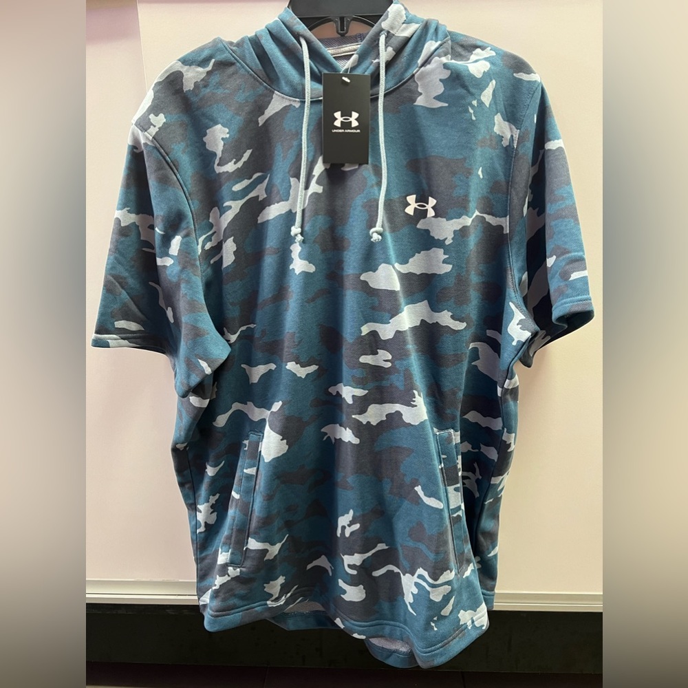 UA Men’s Rival Terry SS AOP Hoodie